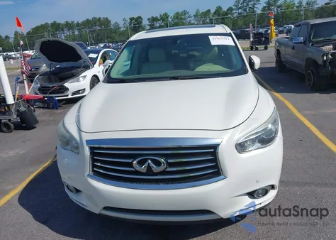 2013 Infiniti Jx35 z USA, uszkodzony, nr VIN 5N1AL0MM0DC322128